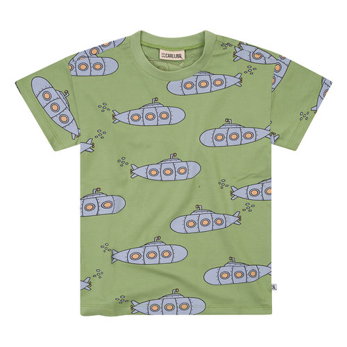 CarlijnQ CarlijnQ | T-shirt all-over print Submarine CarlijnQ CarlijnQ | T-shirt all-over print Submarine