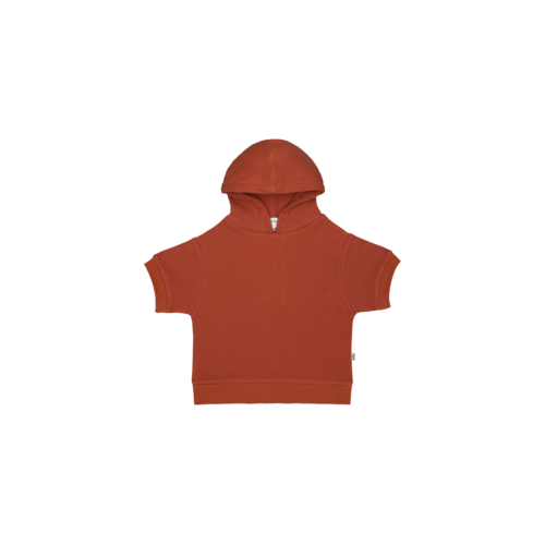 House of Jamie House of Jamie | Hooded t-shirt | Burnt Brick Waffle House of Jamie House of Jamie | Hooded t-shirt | Burnt Brick Waffle