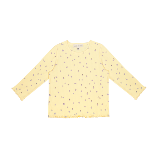 House of Jamie House of Jamie | Rib longsleeve | Macaron Lavender Fruit House of Jamie House of Jamie | Rib longsleeve | Macaron Lavender Fruit