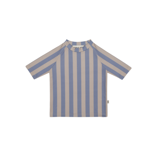 House of Jamie House of Jamie | UV Top | Blue & Sesame Stripes