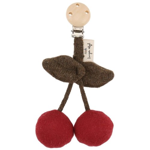 Konges Sløjd Konges Slojd | Cherry pram toy | Red Konges Sløjd Konges Slojd | Cherry pram toy | Red