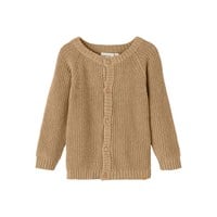 Lil' Atelier | Emlen knitted cardigan | Iced Coffee