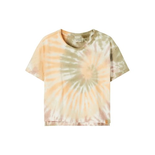 Lil' Atelier Lil' Atelier | Halfred tie-dye baby shirt | Turtledove