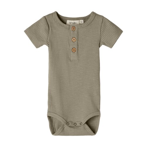 Lil' Atelier Lil' Atelier | Rajo romper SS | Silver Sage Lil' Atelier Lil' Atelier | Rajo romper SS | Silver Sage