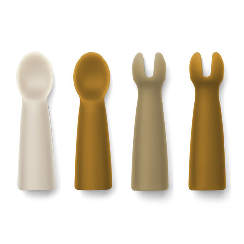 Liewood Liewood | Terra baby bestek per stuk | Vork of lepel Liewood Liewood | Terra baby bestek per stuk | Vork of lepel