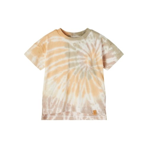 Lil' Atelier Lil' Atelier | Halfred tie-dye t-shirt | Turtledove