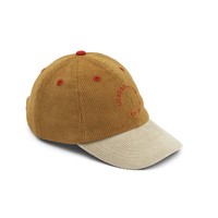 Liewood | Danny corduroy cap | Pet Golden caramel mix