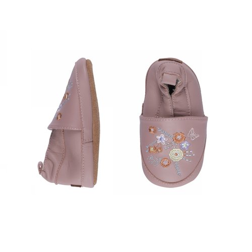 MP Denmark MP Denmark | Leren slofjes met bloemetjes | Oud rose MP Denmark MP Denmark | Leren slofjes met bloemetjes | Oud rose