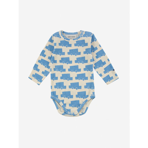 Bobo Choses Bobo Choses | Cars all over body LS | Romper Bobo Choses Bobo Choses | Cars all over body LS | Romper