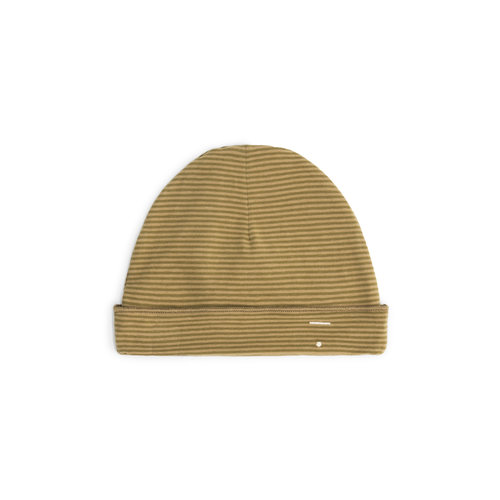 Gray Label Gray Label | Baby Beanie | Olive Green / Peanut