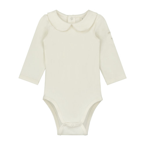 Gray Label Gray Label | Baby Collar Onesie | Romper Cream Gray Label Gray Label | Baby Collar Onesie | Romper Cream