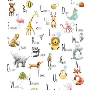 Juulz Juulz | Poster ABC alfabet