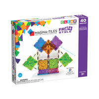 Magna-Tiles | Freestyle clear colors | 40 delig