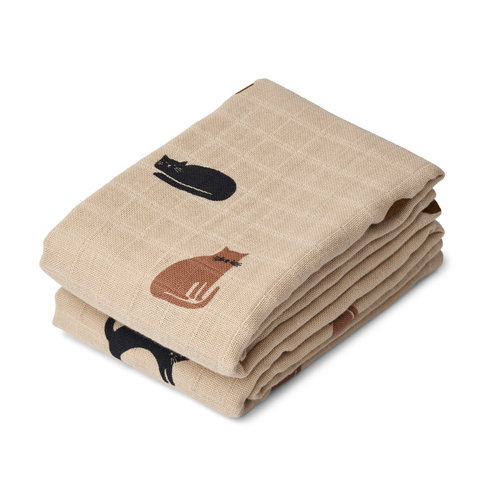 Liewood Liewood | Lewis muslin cloth 2-pack | Hydrofieldoeken II Liewood Liewood | Lewis muslin cloth 2-pack | Hydrofieldoeken II