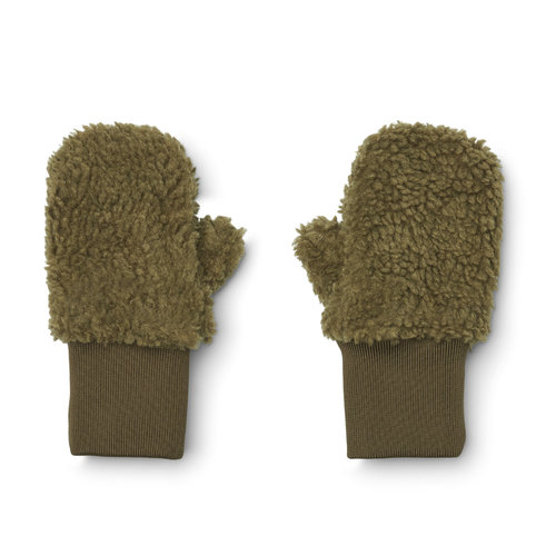 Liewood Liewood | Coy teddy handschoenen | Khaki Liewood Liewood | Coy teddy handschoenen | Khaki