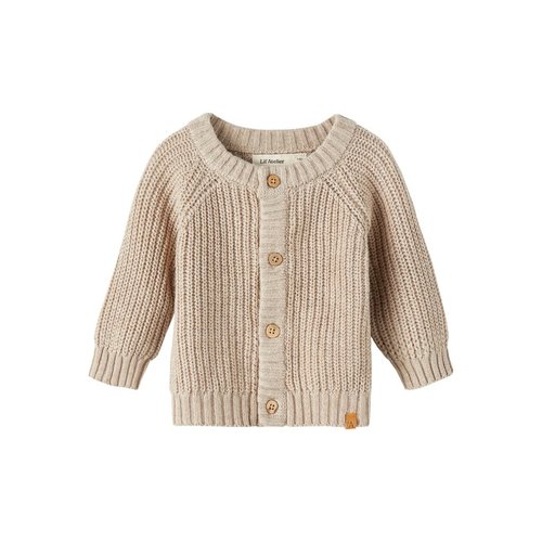 Lil' Atelier Lil' Atelier | Emlen knitted baby cardigan | Humus Lil' Atelier Lil' Atelier | Emlen knitted baby cardigan | Humus