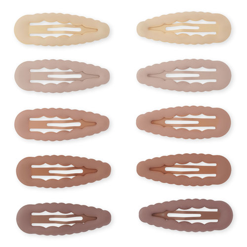 Konges Sløjd Konges Slojd | 10-pack junior haarknipjes Konges Sløjd Konges Slojd | 10-pack junior haarknipjes