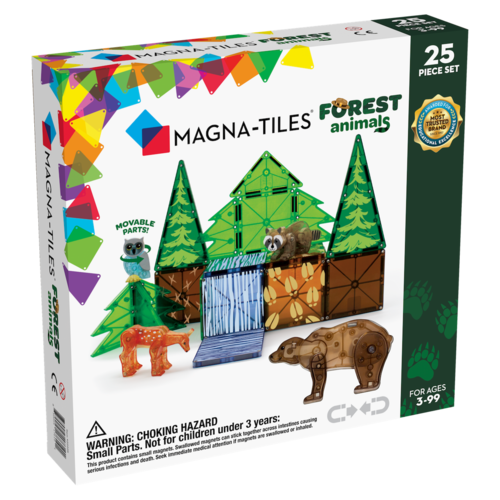 Magna-Tiles Magna-Tiles | Forest animals Set | 25 delig