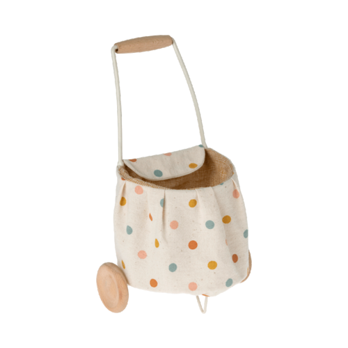 Maileg Maileg | Miniature trolley | Multi dots