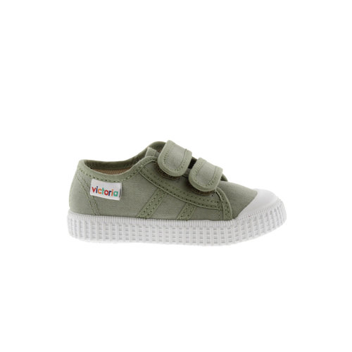 Victoria Victoria | 136606 | Lage Sneakers klittenband | Aloe groen