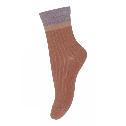 MP Denmark MP Denmark | 79226 Norma glitter socks | 2315 Copper Brown MP Denmark MP Denmark | 79226 Norma glitter socks | 2315 Copper Brown