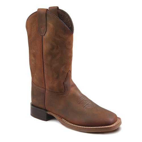 Bootstock Bootstock | Barnwood Wooly | Cowboy boots met voering