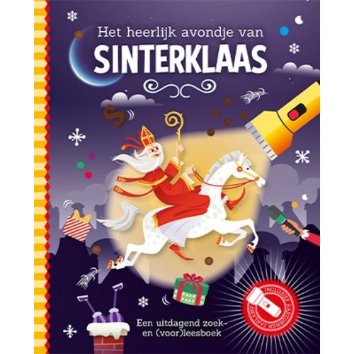 Boeken Zaklampboek - Het heerlijk avondje van Sinterklaas