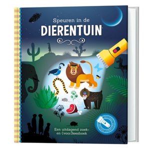 Boeken Zaklampboek - Speuren in de dierentuin