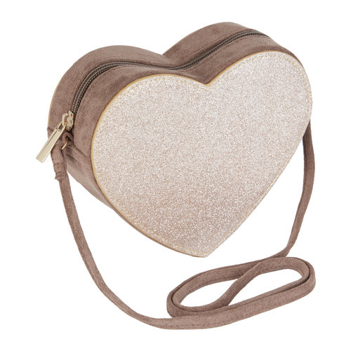Mimi & Lula Mimi & Lula | Sparkle sweetheart bag | Glitter tasje
