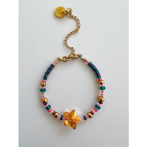 ByMelo ByMelo | Party armband | Ster multi ByMelo ByMelo | Party armband | Ster multi