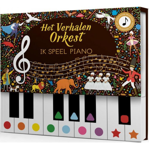 Boeken Ik speel piano | Verhalenorkest boek met geluid