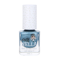 Miss Nella | MN43 Nagellak 'Rawr-Some' | Metallic blauw