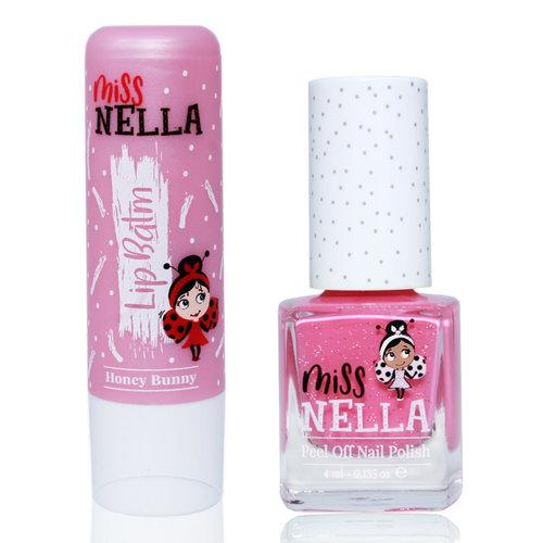 Miss Nella Miss Nella | Lips & Tips duo set | MN33 Honey Bunny