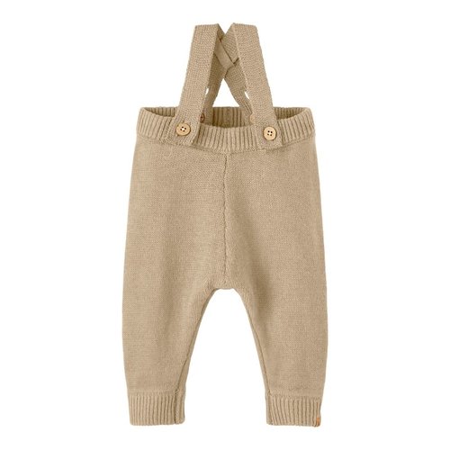 Lil' Atelier Lil' Atelier | Emlen knitted salopette | Warm Sand Lil' Atelier Lil' Atelier | Emlen knitted salopette | Warm Sand
