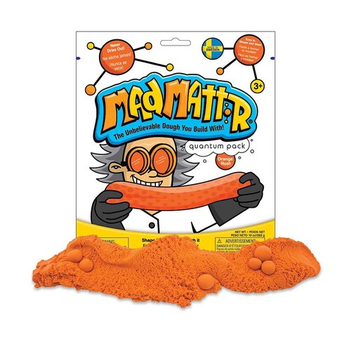 MadMattr MadMattr | Zakje met 283 gram kinetic sand | Oranje MadMattr MadMattr | Zakje met 283 gram kinetic sand | Oranje