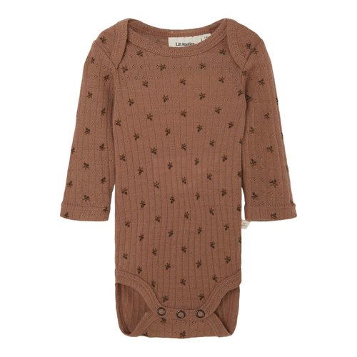 Lil' Atelier Lil' Atelier | Farga slim body wool | Romper Sinopia Fresco Lil' Atelier Lil' Atelier | Farga slim body wool | Romper Sinopia Fresco