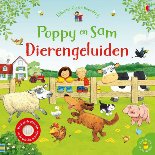 Overig Usborne Geluiden boekje | Poppy en Sam dierengeluiden Overig Usborne Geluiden boekje | Poppy en Sam dierengeluiden