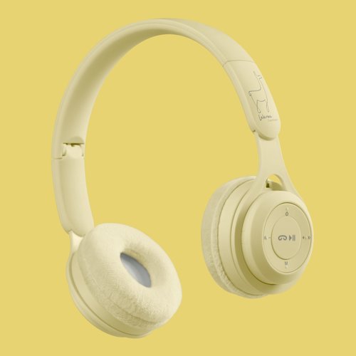 Lalarma Lalarma | Wireless + foldable headphones | Yellow