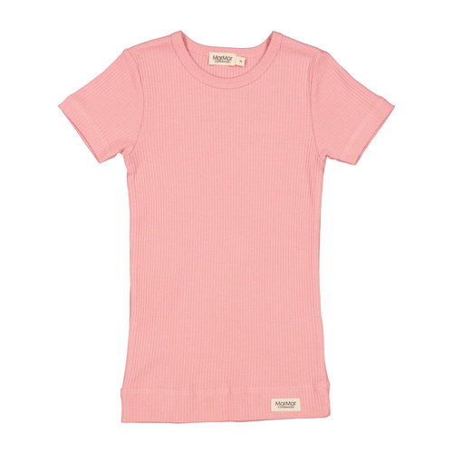 MarMar MarMar | Fine rib t-shirt | Pink Delight MarMar MarMar | Fine rib t-shirt | Pink Delight