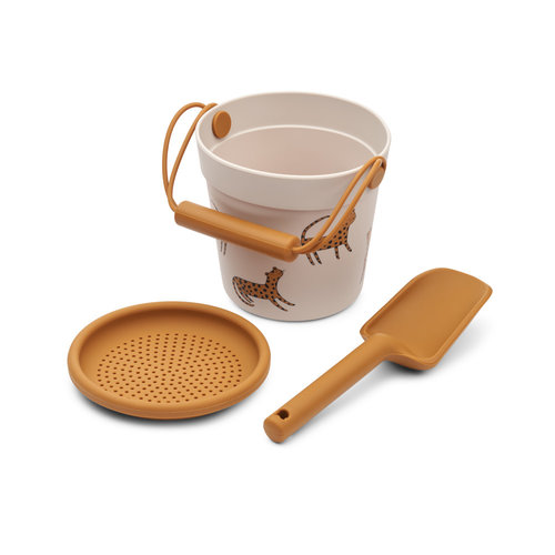 Liewood Liewood | Elmo beach set | Strandset met emmer + schepje + zeef Liewood Liewood | Elmo beach set | Strandset met emmer + schepje + zeef
