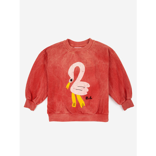 Bobo Choses Bobo Choses | Pelican sweatshirt | Red