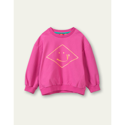 Oilily Oilily | Hooray sweater | Glitter smiley Oilily Oilily | Hooray sweater | Glitter smiley