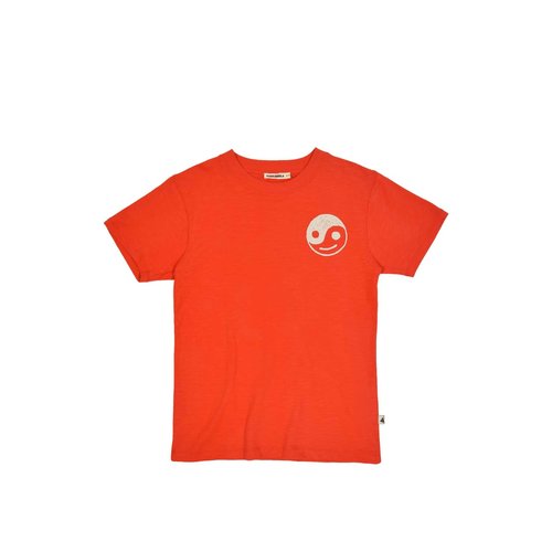 Ammehoela Ammehoela | Zoe.41 | T-shirt Ying-Yang Cherry tomato Ammehoela Ammehoela | Zoe.41 | T-shirt Ying-Yang Cherry tomato