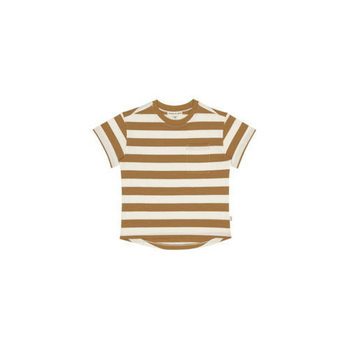 House of Jamie House of Jamie | Oversized Tee | Chai Tea Stripes House of Jamie House of Jamie | Oversized Tee | Chai Tea Stripes