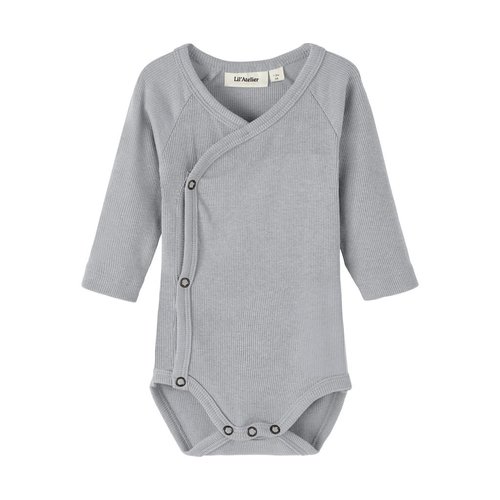 Lil' Atelier Lil' Atelier | Gago wrap body LS | Harbor Mist Lil' Atelier Lil' Atelier | Gago wrap body LS | Harbor Mist