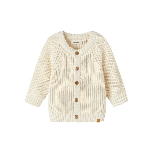 Lil' Atelier Lil' Atelier | Emlen baby knit cardigan | Turtledove Lil' Atelier Lil' Atelier | Emlen baby knit cardigan | Turtledove