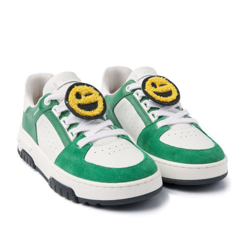 Nubikk Nubikk | Basket Buxton JR sneakers | White Leather-Green Nubikk Nubikk | Basket Buxton JR sneakers | White Leather-Green