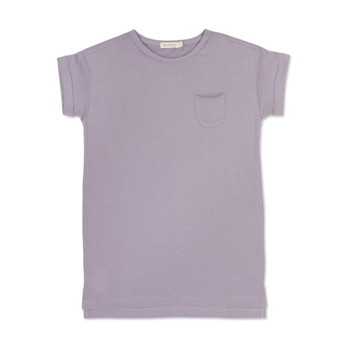 Phil & Phae Phil & Phae | Oversized tee dress | Lilac grey Phil & Phae Phil & Phae | Oversized tee dress | Lilac grey