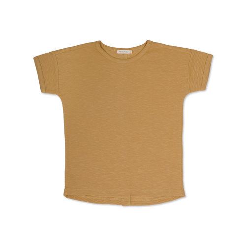 Phil & Phae Phil & Phae | Textured button-back t-shirt | Artichoke Phil & Phae Phil & Phae | Textured button-back t-shirt | Artichoke