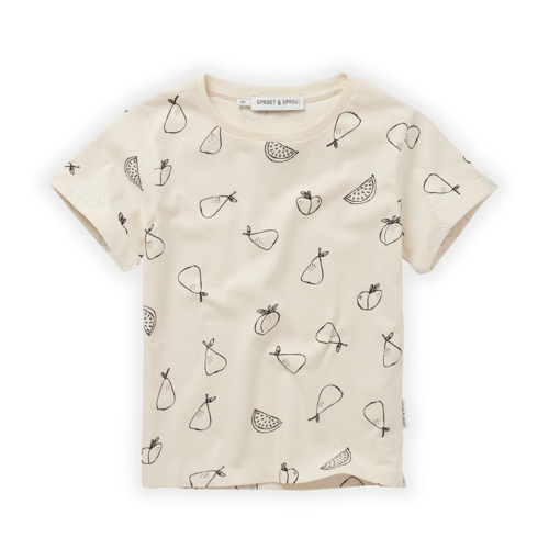 Sproet & Sprout Sproet & Sprout | T-shirt tutti frutti | Pear Sproet & Sprout Sproet & Sprout | T-shirt tutti frutti | Pear